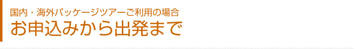 PTSクルーズデスク　お申し込みからご出発まで国内・海外パッケージツアー